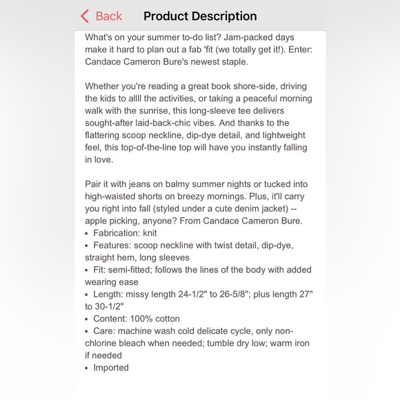 Long sleeve tee - Picture 6 of 8